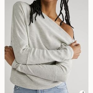 Free People Fuji Thermal in Heather Grey - Like New!